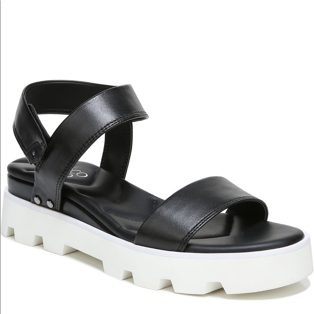 Franco Sarto Umber Lug Sole Sandals